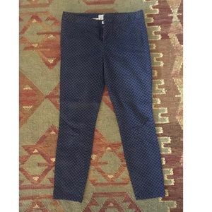 Gap Ultra Skinny navy crop pants